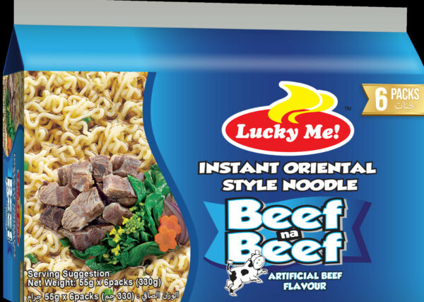 LUCKY ME INSTANT MAMI BEEF 6X55g