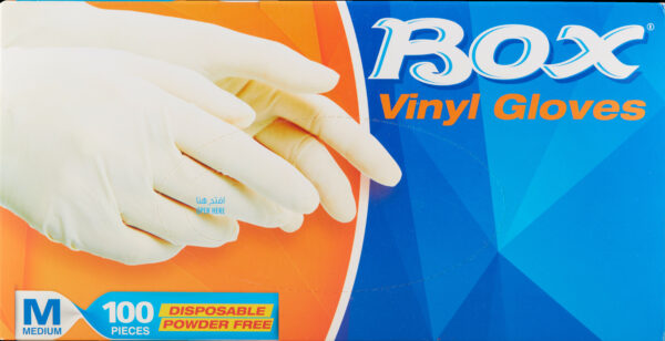 BOX VINYL GLOVES N/MEDICAL MDM 10/100P