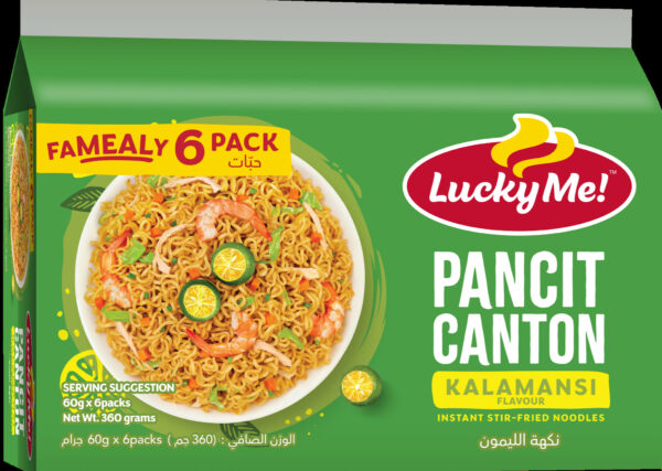 LUCKY ME PANCIT CANTON KALAMANSI 6X60g