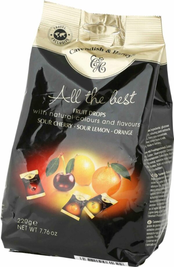 C&H Candy All the Best Fruit Drops 220GM