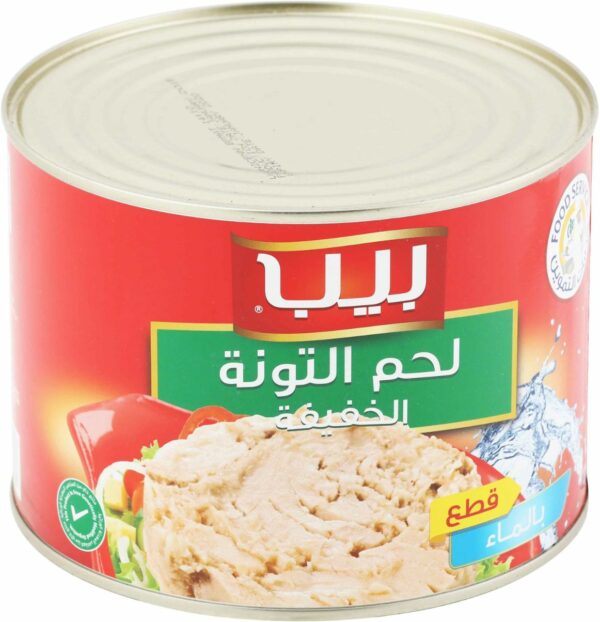 PEEP LIGHT  MEAT  TUNA IN  WATER 1850GM