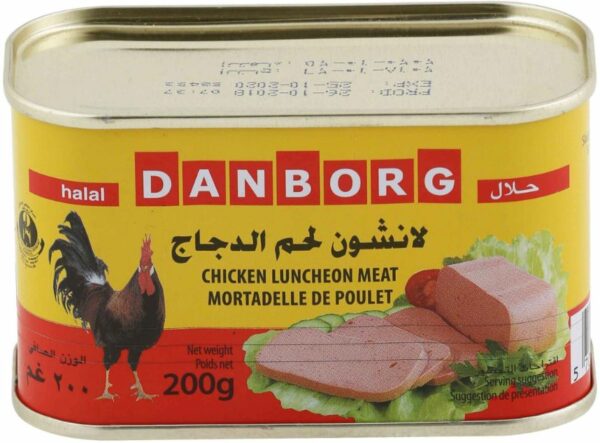 DANBORG CHICKEN LUNCHEON MEAT REG. 200G