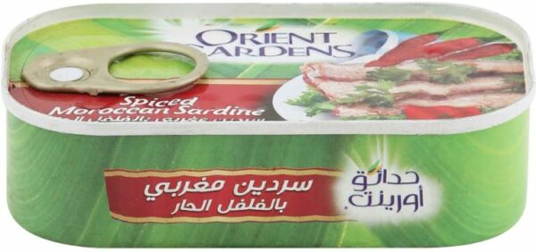O.G SARDINES IN SPICED OIL E/O 125G