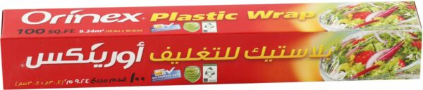 ORINEX PLASTIC WRAP12/100SF 30.4CMX30.4M