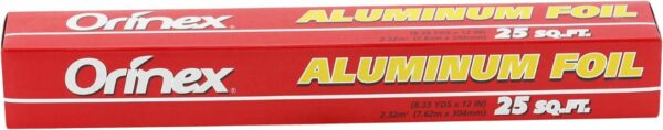 ORINEX ALUM FOIL STANDARD 24/25 SQFT