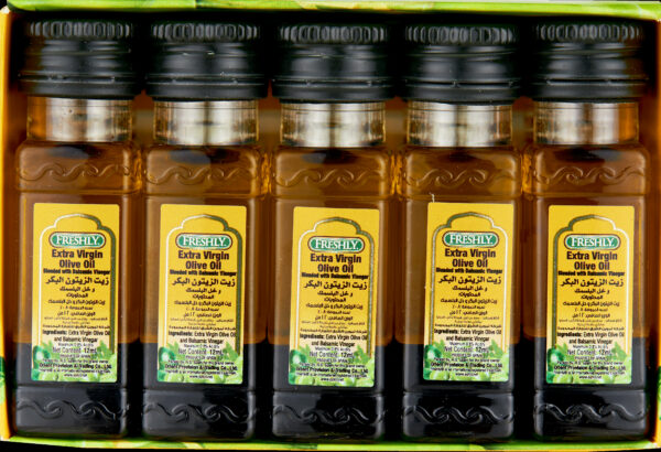 FRESHLY EXTRA/VIRG/OLV/OIL BLSMC/VIN12ML
