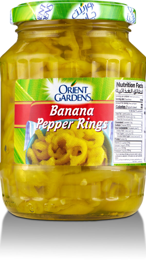 O.G BANANA PEPPER RING 12oz