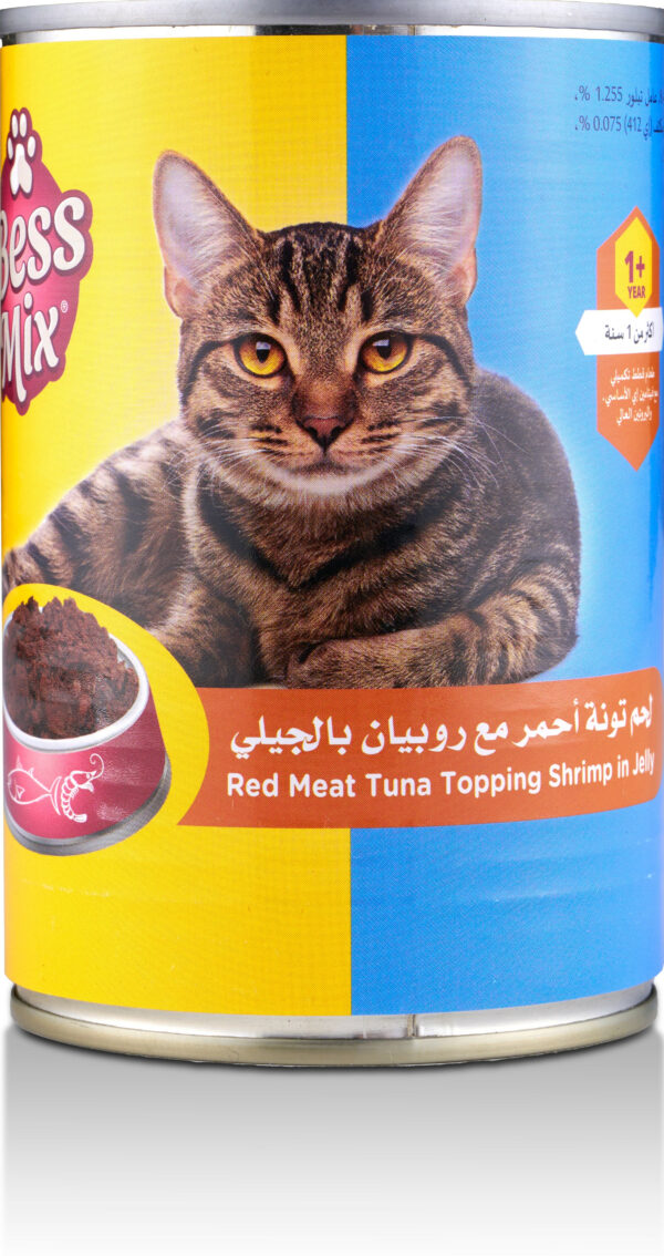 BessMix Tuna RM Shrimp in Jelly 400g