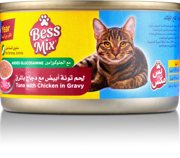BessMix Tuna Chickn Gravy Glucosamin 85g